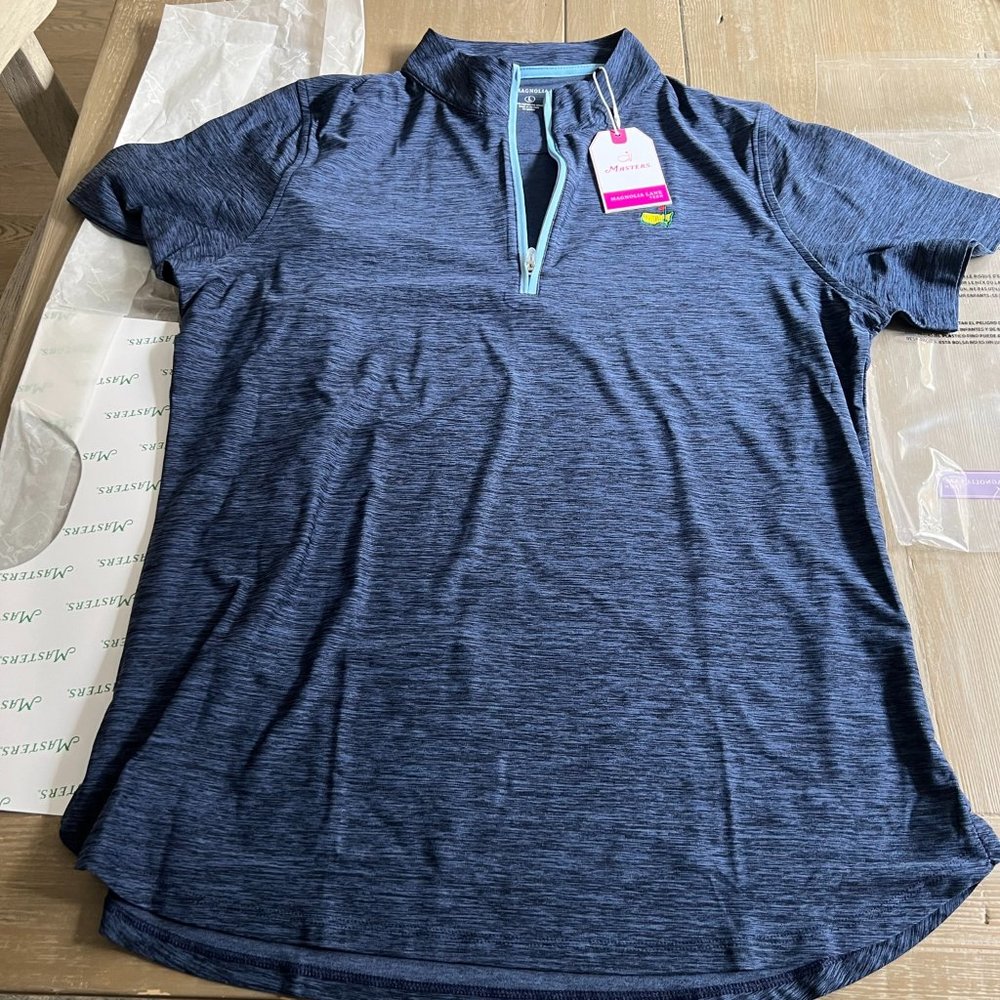Masters Short Sleeved 3/4 Zip - NWT